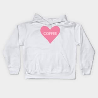 Coffee Heart Kids Hoodie